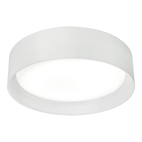 AFX ALYF16LAJD1 Ally 16" Wide LED Flush Mount Drum Ceiling Fixture Bed Bath & Beyond 38060501